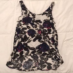 Vans floral tank top
